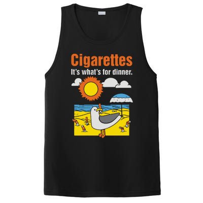 Cigarettes It’S What’S For Dinner PosiCharge Competitor Tank