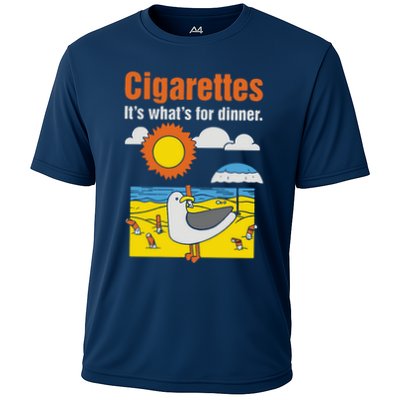 Cigarettes It’S What’S For Dinner Performance Shirt