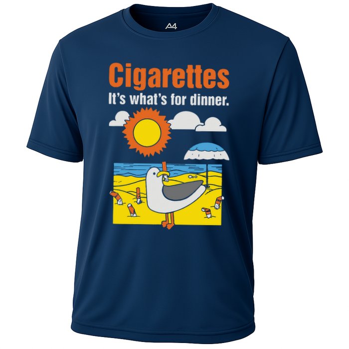 Cigarettes It’S What’S For Dinner Performance Shirt
