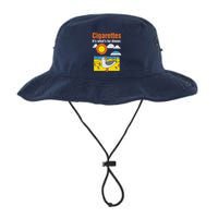 Cigarettes It’S What’S For Dinner Bucket Hat