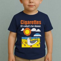 Cigarettes It’S What’S For Dinner Toddler T-Shirt