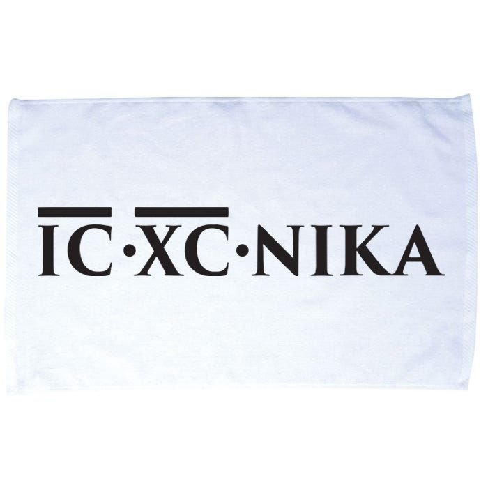 Christian Ic Xc Nika Eastern Orthodox Microfiber Hand Towel