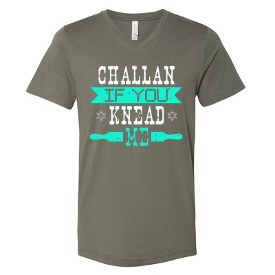 Challan If You Knead Me V-Neck T-Shirt