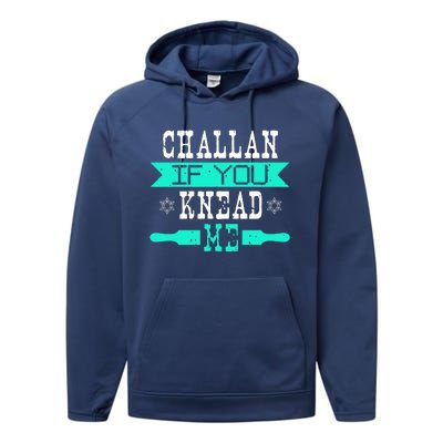 Challan If You Knead Me Performance Fleece Hoodie