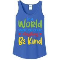 Cute If You Can Be Anything Be Kind Autism Awareness Gift Ladies Essential Tank