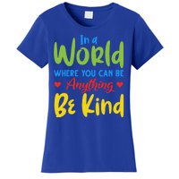 Cute If You Can Be Anything Be Kind Autism Awareness Gift Women's T-Shirt