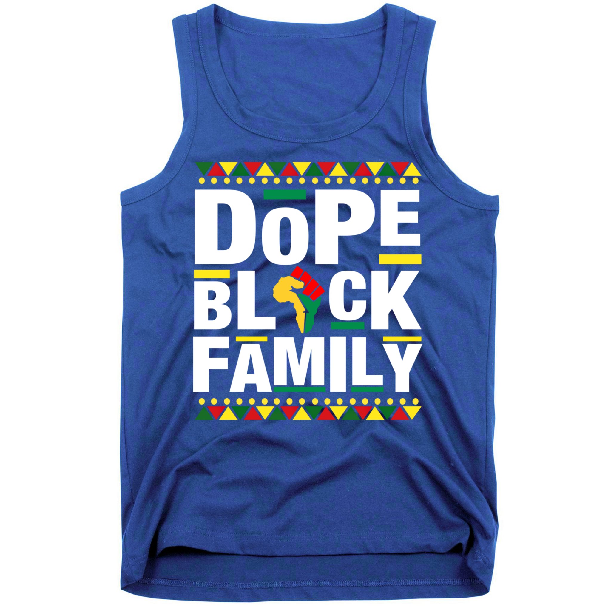 Celebrate Juneteenth 1865 Family Matching Dope Black Family Funny Gift Tank Top