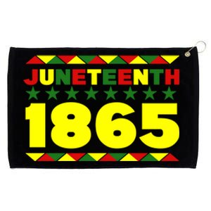 Celebrate Juneteeth 1865 African Black Freedom Gift Grommeted Golf Towel