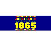 Celebrate Juneteeth 1865 African Black Freedom Gift Bumper Sticker