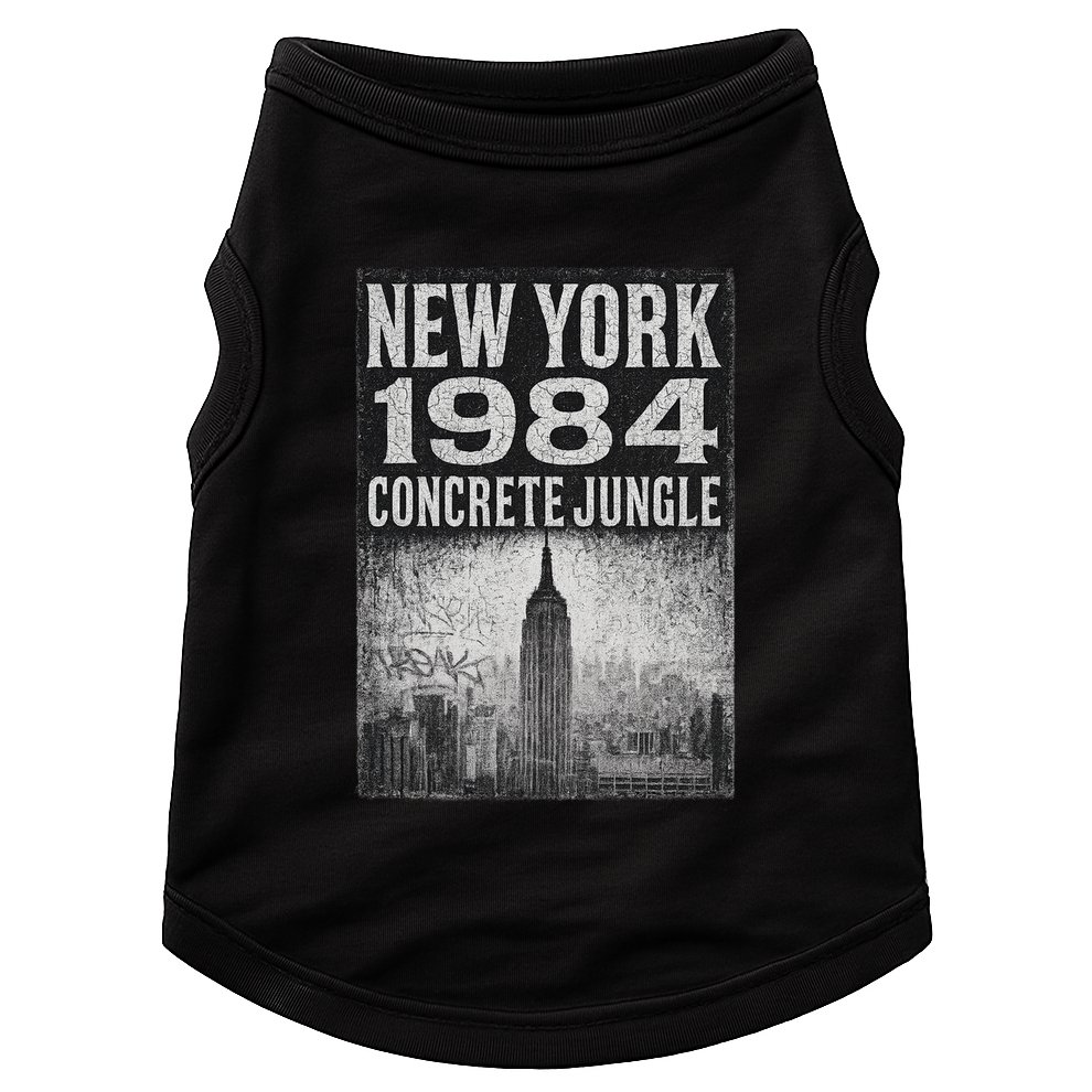 Concrete Jungle 1984 New York Doggie Tank