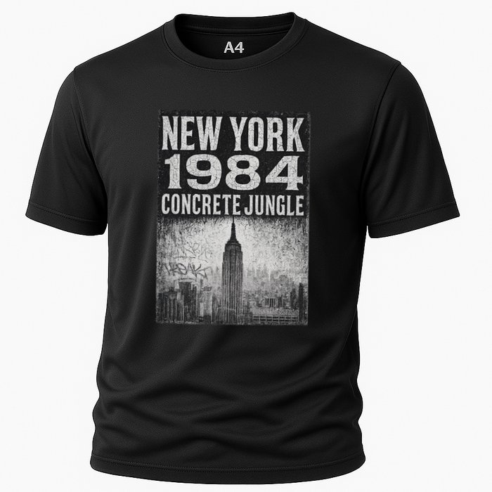 Concrete Jungle 1984 New York Cooling Performance Crew T-Shirt