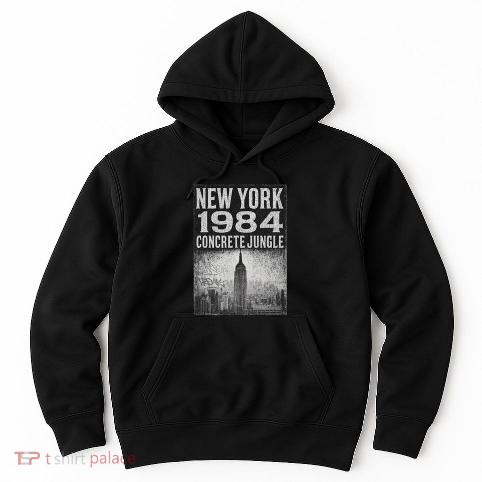 Concrete Jungle 1984 New York Hoodie