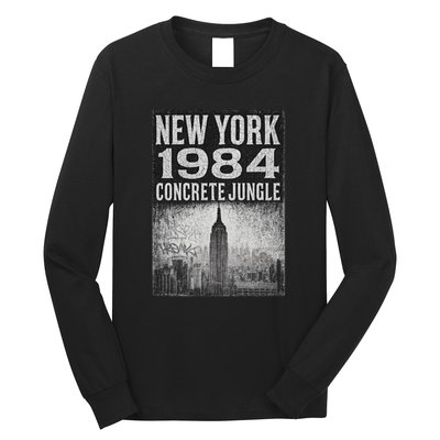 Concrete Jungle 1984 New York Long Sleeve Shirt