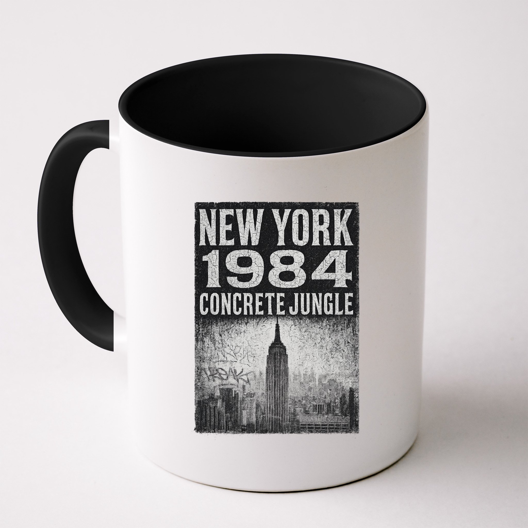 Concrete Jungle 1984 New York Mug