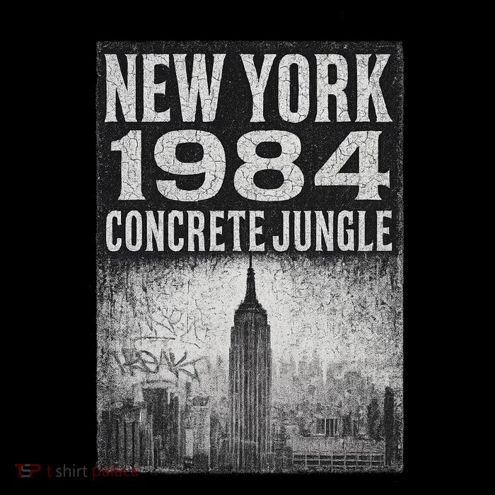 Concrete Jungle 1984 New York Flatbill Hat