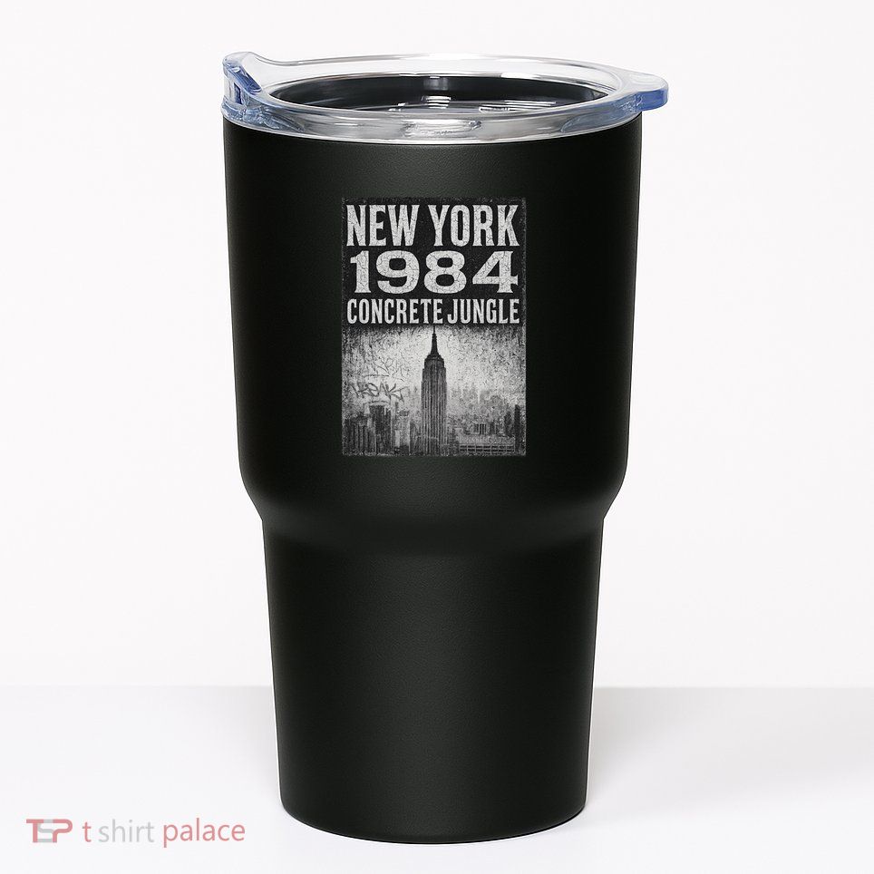 Concrete Jungle 1984 New York Tumbler