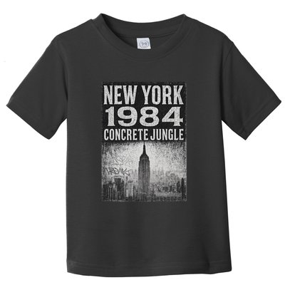 Concrete Jungle 1984 New York Toddler T-Shirt