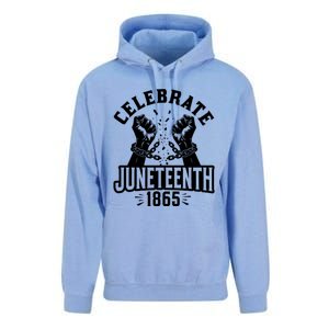 Celebrate Juneteenth 1865 Unisex Surf Hoodie