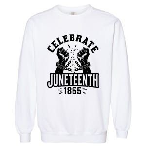 Celebrate Juneteenth 1865 Garment-Dyed Sweatshirt