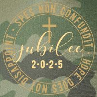 Catholic Jubilee 2025 Commemorative Design With Crucifix Legacy Tie Dye Trucker Hat