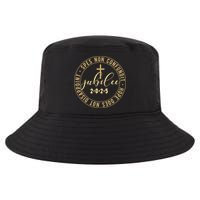 Catholic Jubilee 2025 Commemorative Design With Crucifix Cool Comfort Performance Bucket Hat