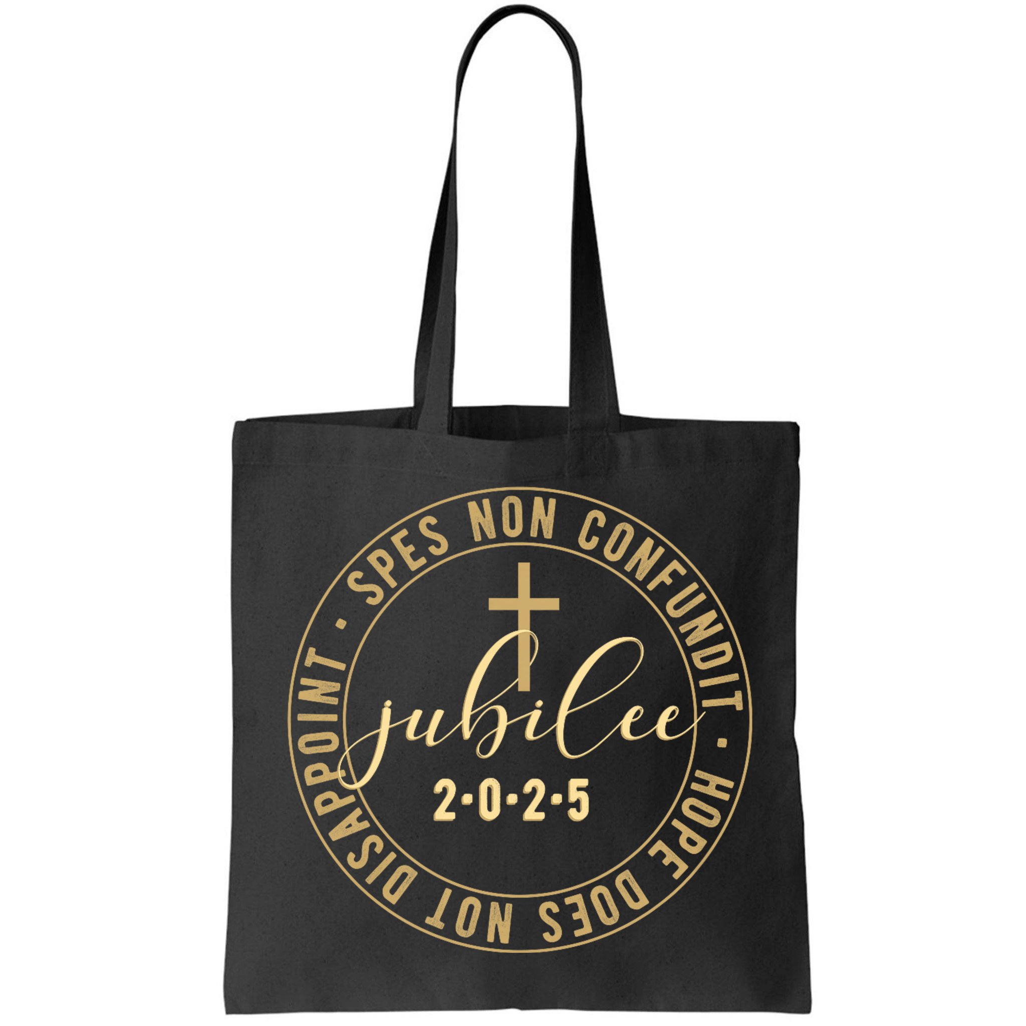 Catholic Jubilee 2025 Commemorative Design With Crucifix Bag