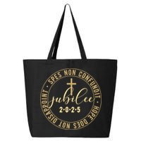 Catholic Jubilee 2025 Commemorative Design With Crucifix 25L Jumbo Tote
