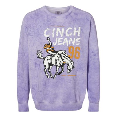 Cinch Jeans 96 Cowboys Colorblast Crewneck Sweatshirt