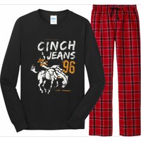 Cinch Jeans 96 Cowboys Long Sleeve Pajama Set