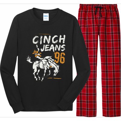 Cinch Jeans 96 Cowboys Long Sleeve Pajama Set