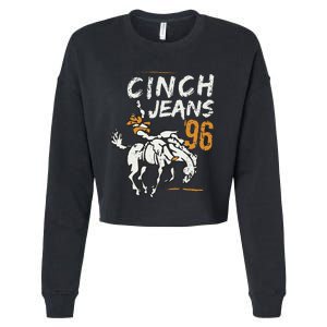 Cinch Jeans 96 Cowboys Cropped Pullover Crew