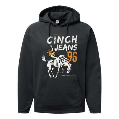 Cinch Jeans 96 Cow Performance Fleece Hoodie