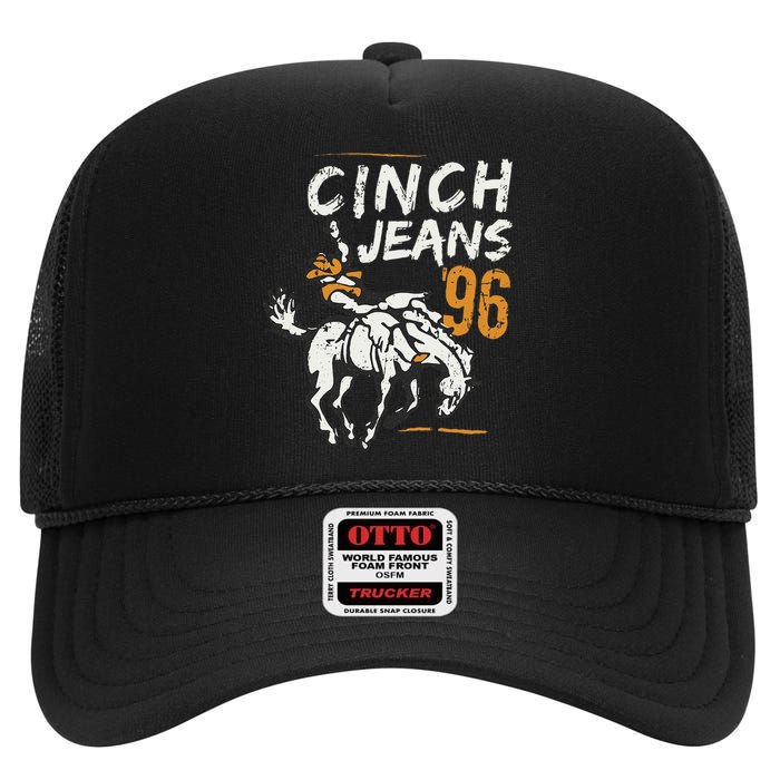 Cinch Jeans 96 Cow High Crown Mesh Back Trucker Hat