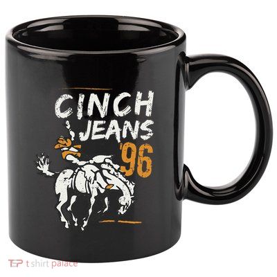 Cinch Jeans 96 Cow 11oz C Handle Ceramic Mug