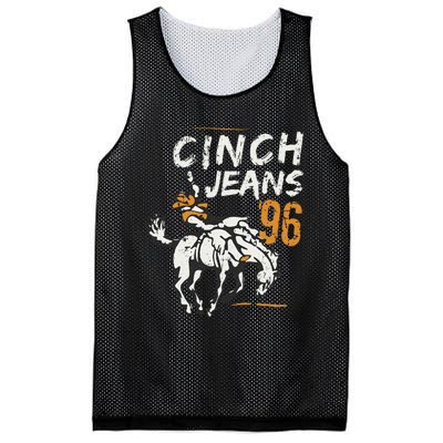 Cinch Jeans 96 Cow Mesh Reversible Basketball Jersey Tank