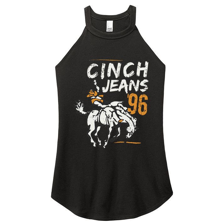 Cinch Jeans 96 Cow Women's Perfect Tri Rocker Tank
