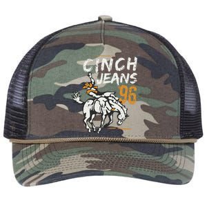 Cinch Jeans 96 Cow Retro Rope Trucker Hat Cap