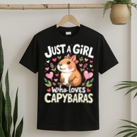 Capybara Just A Girl Who Loves Capybara Lover T-Shirt