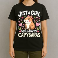 Capybara Just A Girl Who Loves Capybara Lover T-Shirt