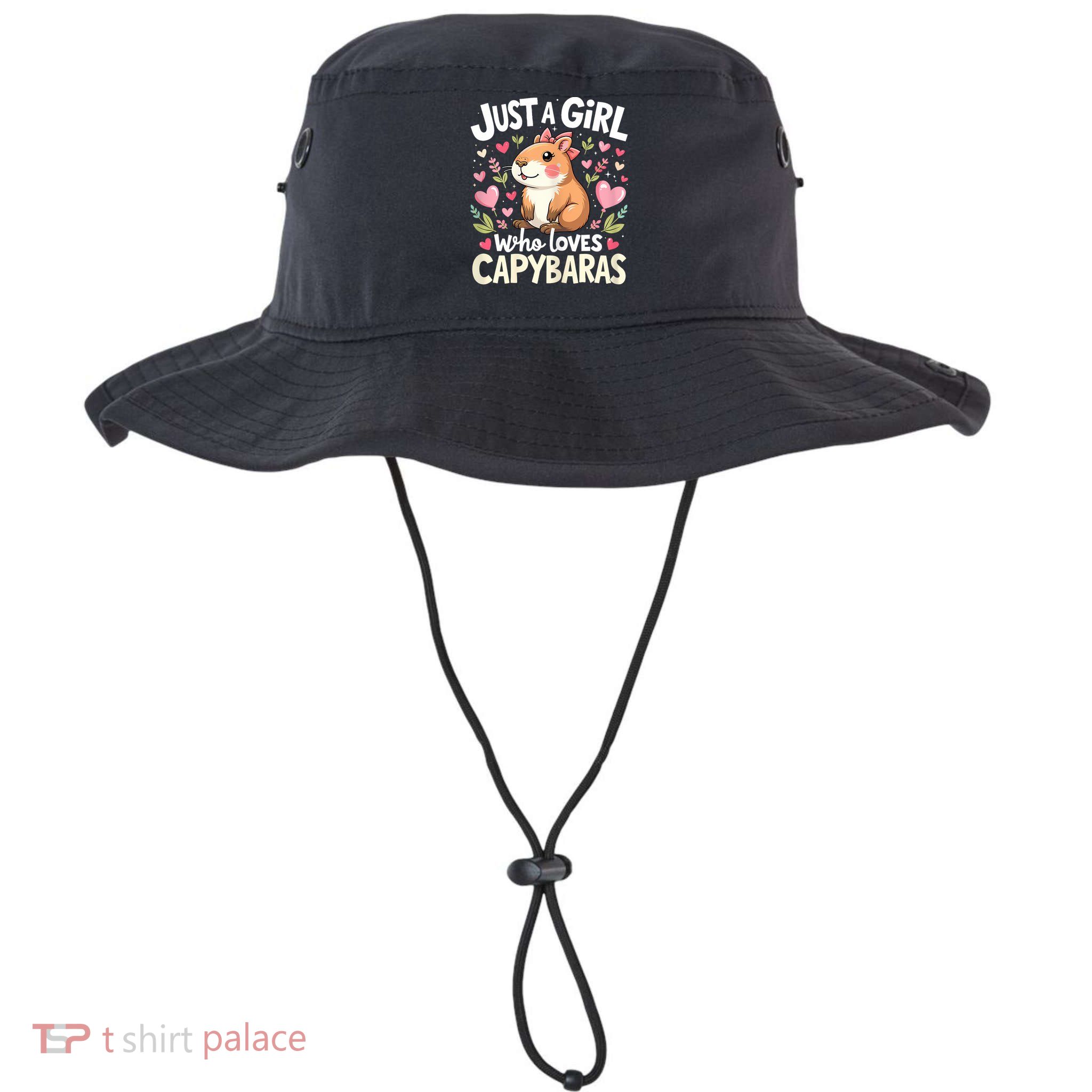 Capybara Just A Girl Who Loves Capybara Lover Bucket Hat