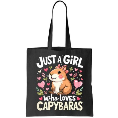 Capybara Just A Girl Who Loves Capybara Lover Bag