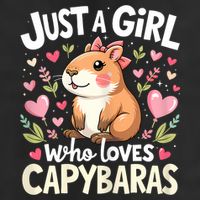 Capybara Just A Girl Who Loves Capybara Lover 25L Jumbo Tote