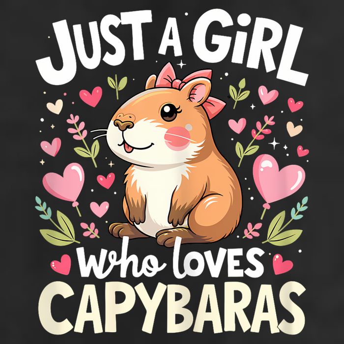 Capybara Just A Girl Who Loves Capybara Lover 25L Jumbo Tote
