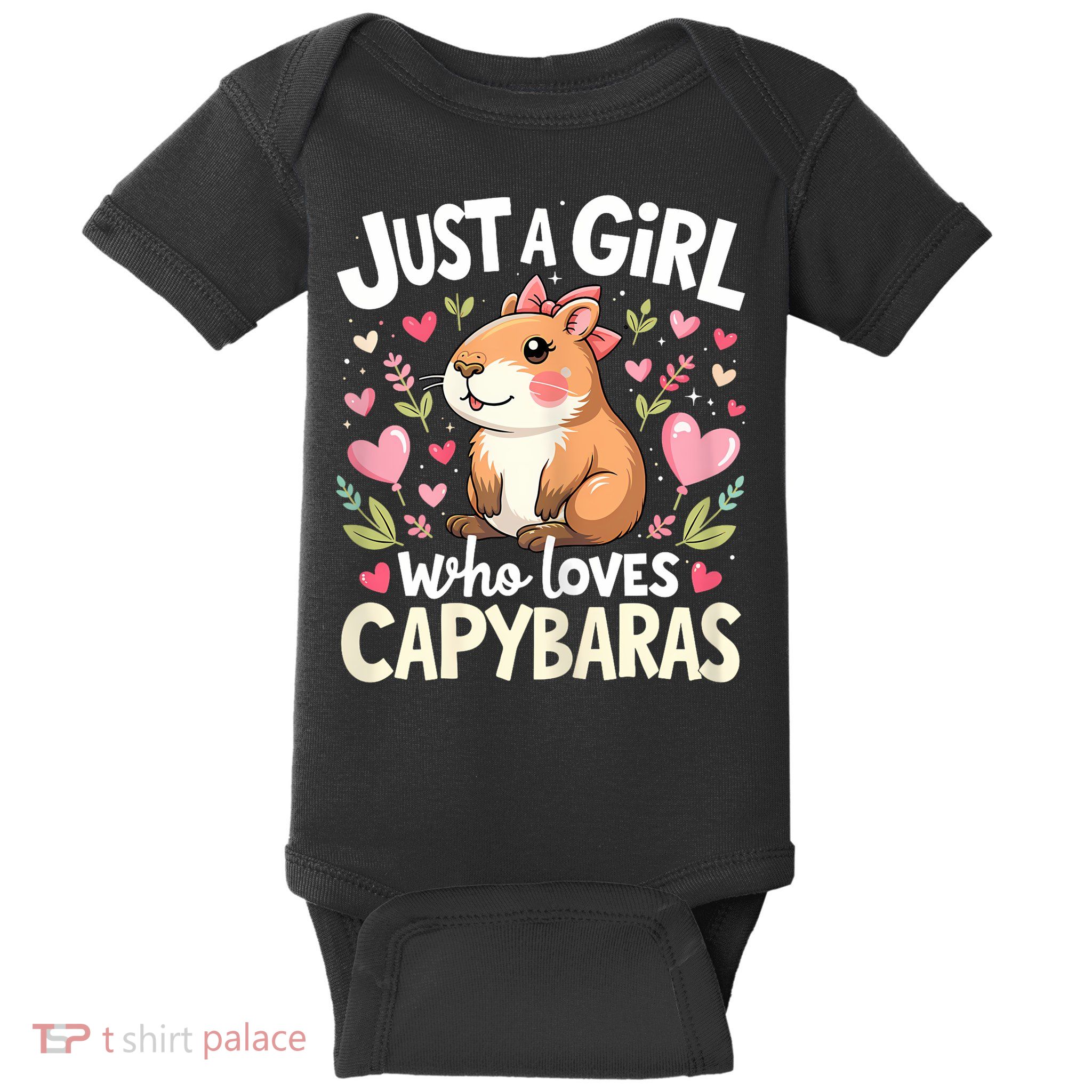 Capybara Just A Girl Who Loves Capybara Lover Baby Bodysuit