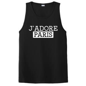 Cool J Adore Paris I Love Paris French PosiCharge Competitor Tank