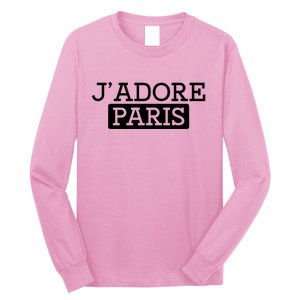 Cool J Adore Paris I Love Paris French Long Sleeve Shirt