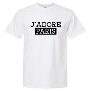 Cool J Adore Paris I Love Paris French Garment-Dyed Heavyweight T-Shirt