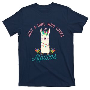 Cute Just A Who Loves Alpacas I Alpaca T-Shirt