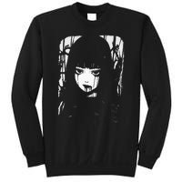 Creepy Japanese Anime Manga Horror Pastel Goth Grunge Sweatshirt