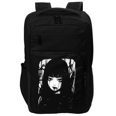 Creepy Japanese Anime Manga Horror Pastel Goth Grunge Impact Tech Backpack